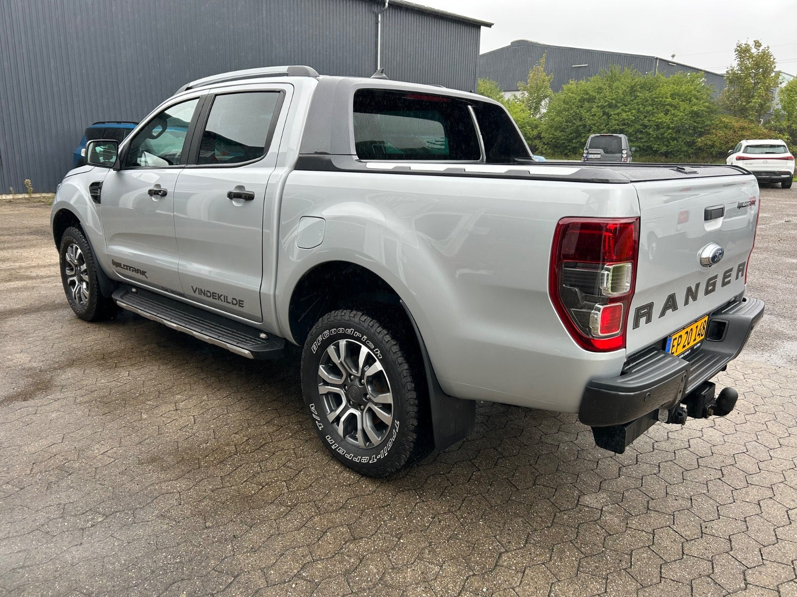 Sølv Ford Ranger fra 2022