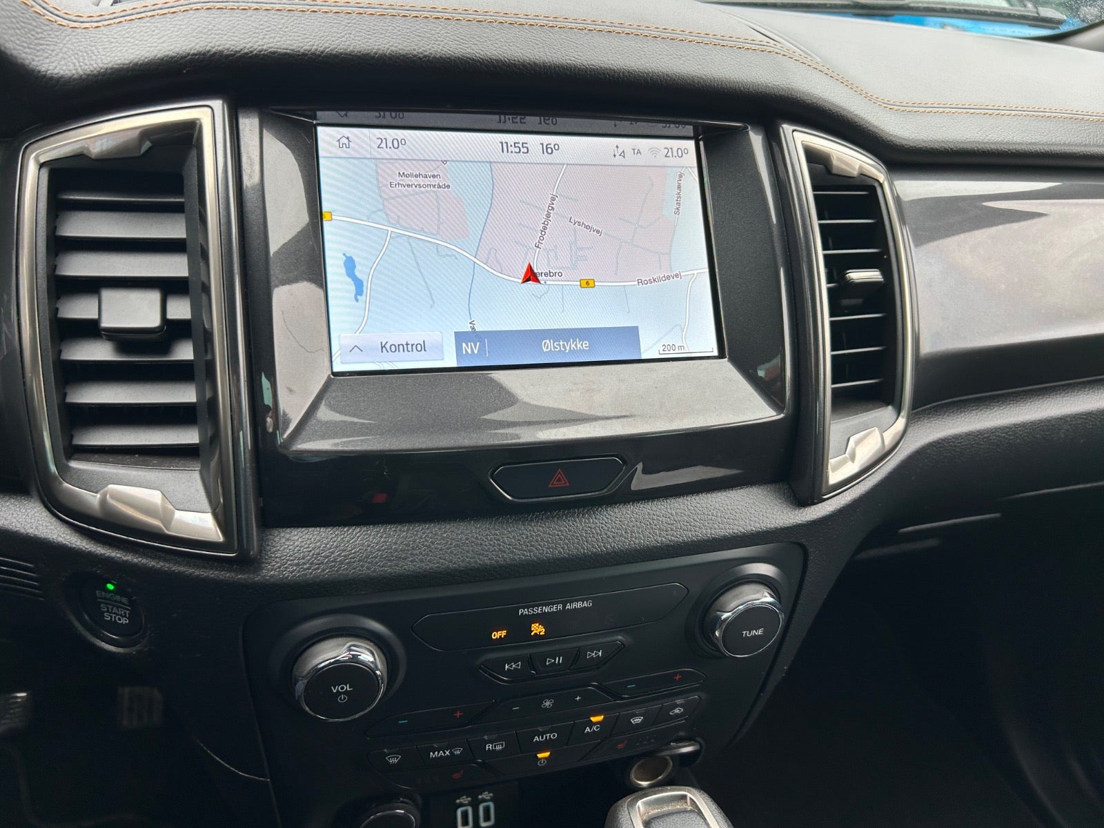 Sølv Ford Ranger fra 2022