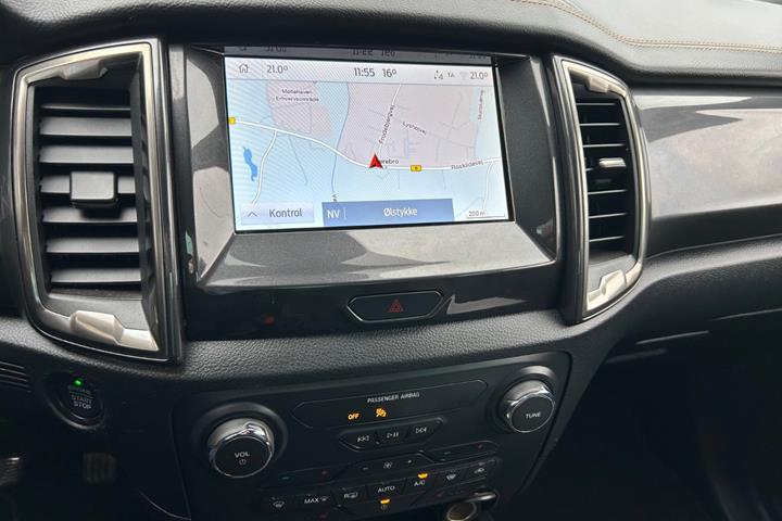 Sølv Ford Ranger fra 2022