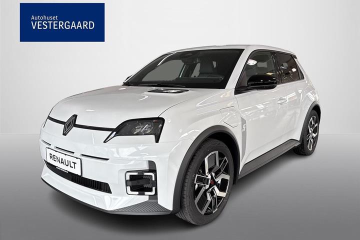 Hvid Renault 5 E-Tech fra 2025