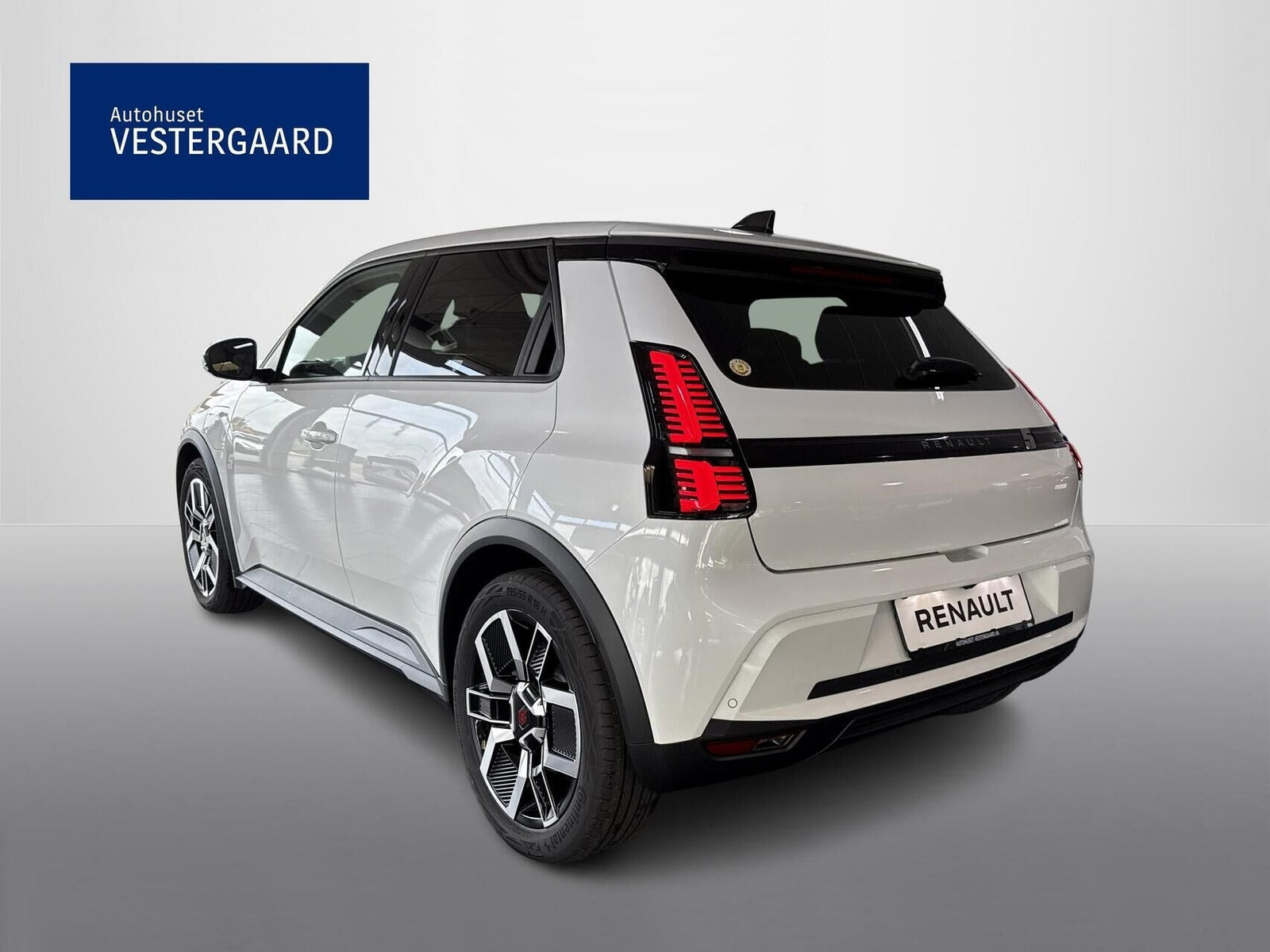 Hvid Renault 5 E-Tech fra 2025