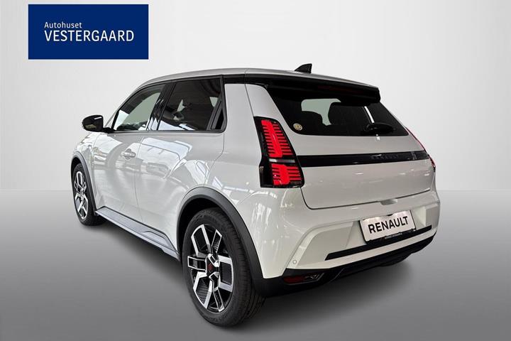 Hvid Renault 5 E-Tech fra 2025