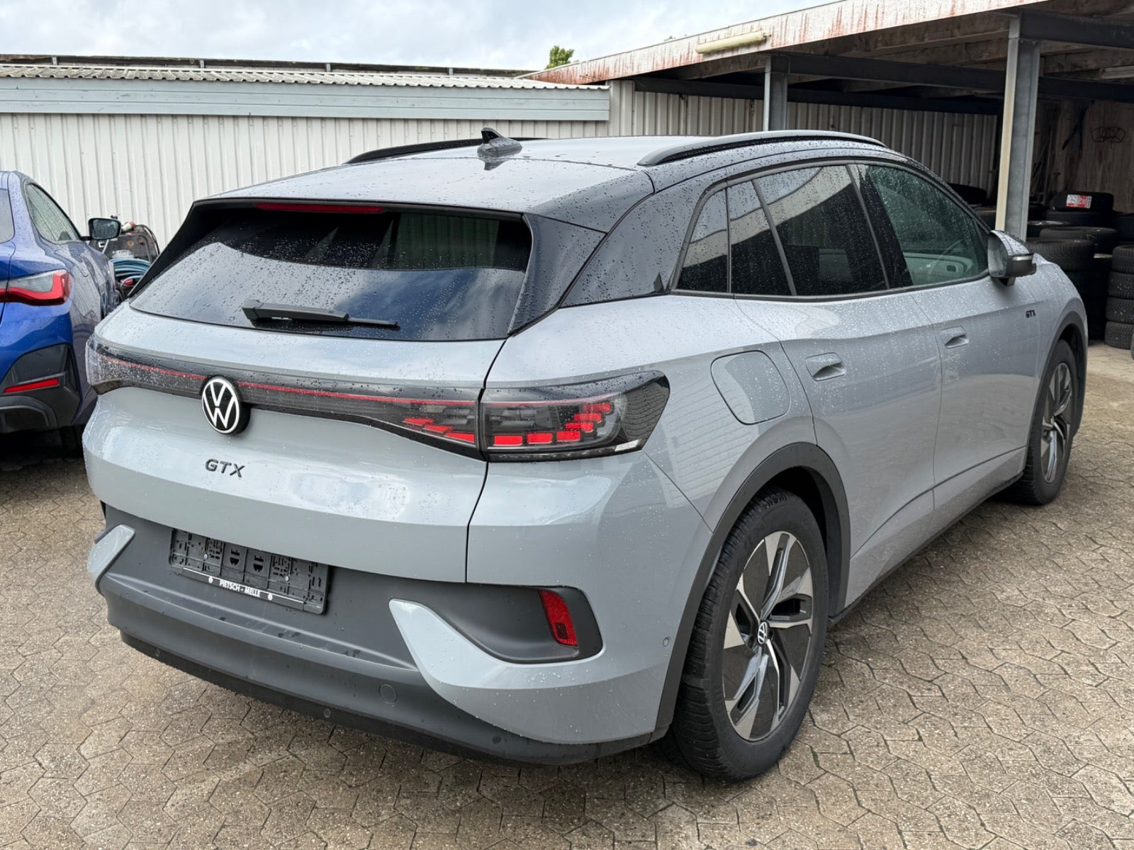 Grå VW ID.4 fra 2023