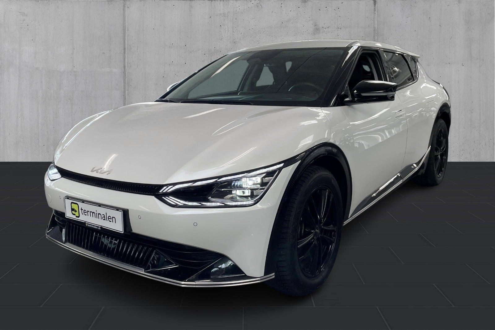 Hvid Kia EV6 fra 2022