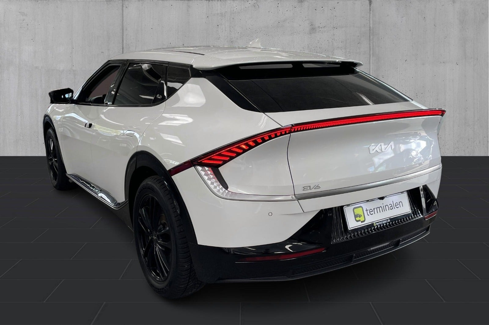 Hvid Kia EV6 fra 2022
