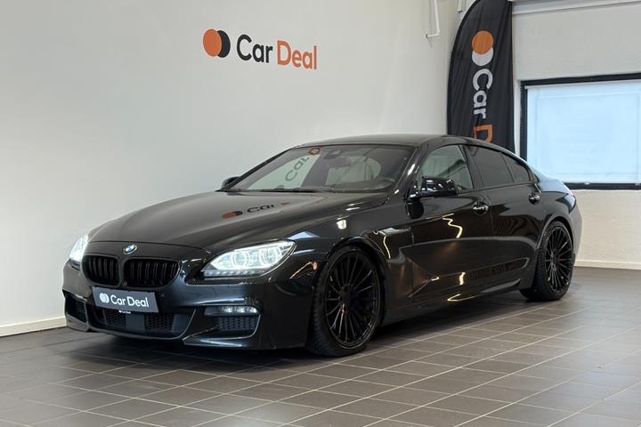 Sort BMW 650i fra 2014