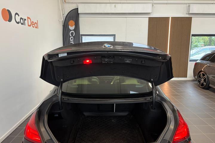 Sort BMW 650i fra 2014