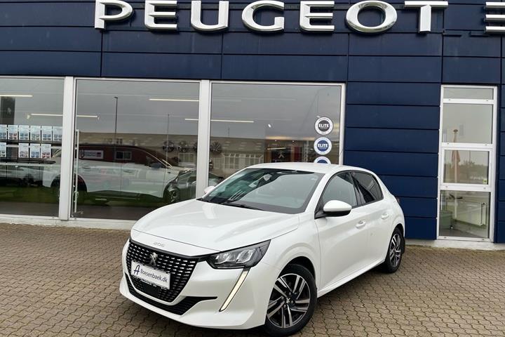 Hvid Peugeot 208 fra 2022
