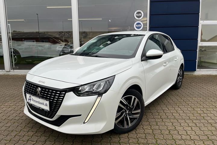 Hvid Peugeot 208 fra 2022