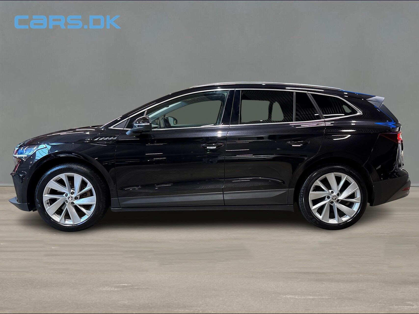 Sort Skoda Enyaq fra 2023