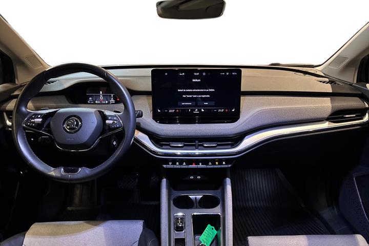Sort Skoda Enyaq fra 2023