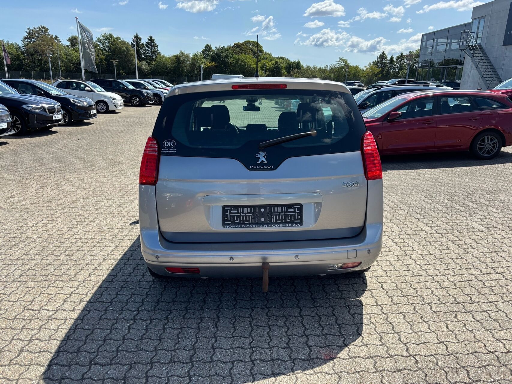 Sølv Peugeot 5008 fra 2014