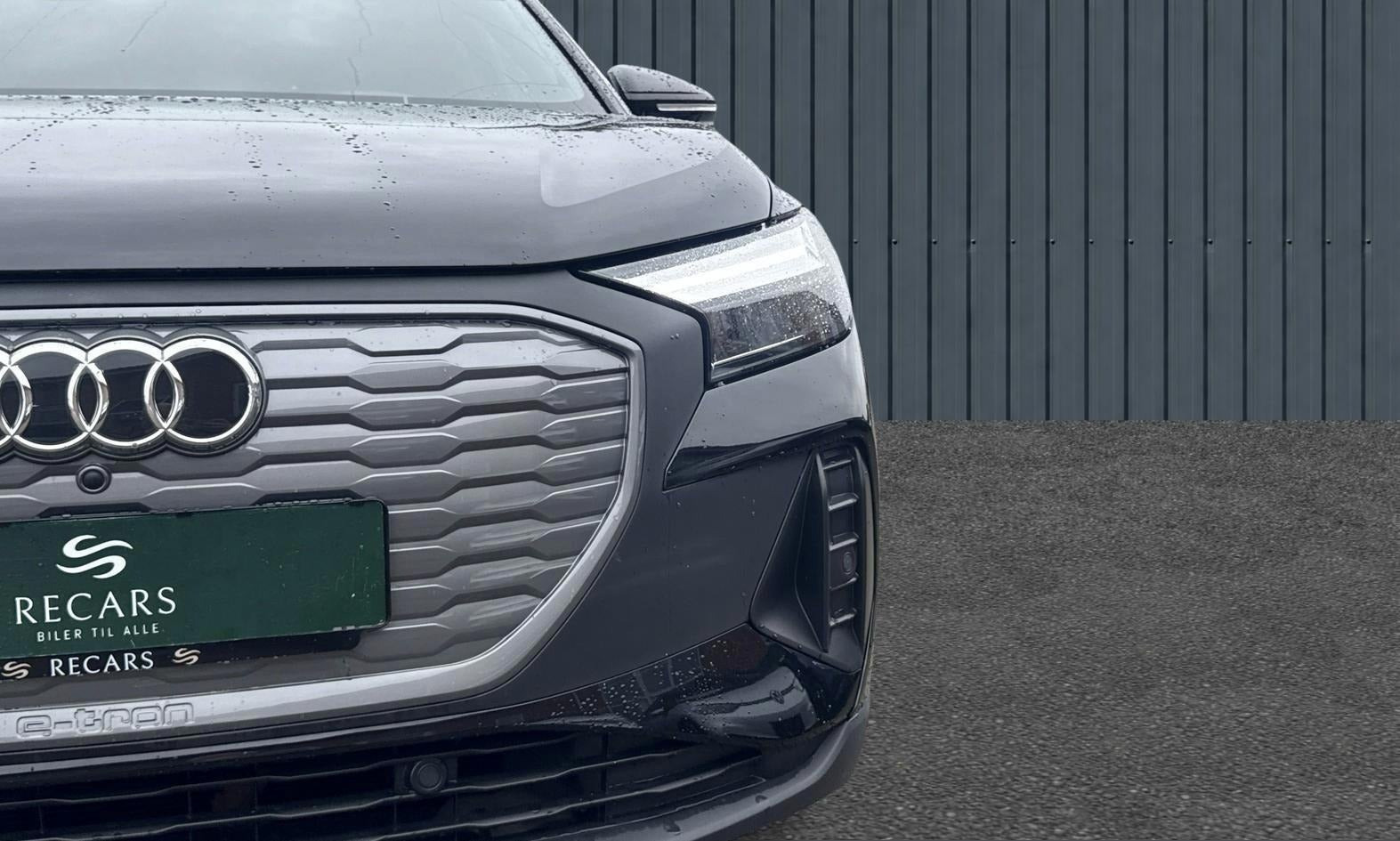 Sort Audi Q4 e-tron fra 2023