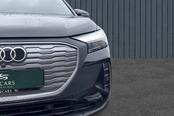 Sort Audi Q4 e-tron fra 2023