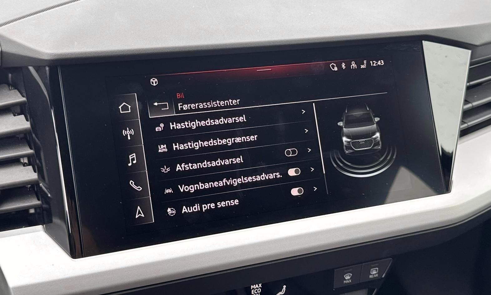 Sort Audi Q4 e-tron fra 2023