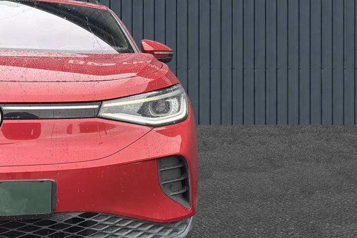 Rød VW ID.4 fra 2022