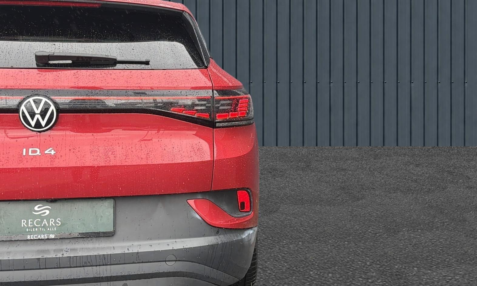 Rød VW ID.4 fra 2022