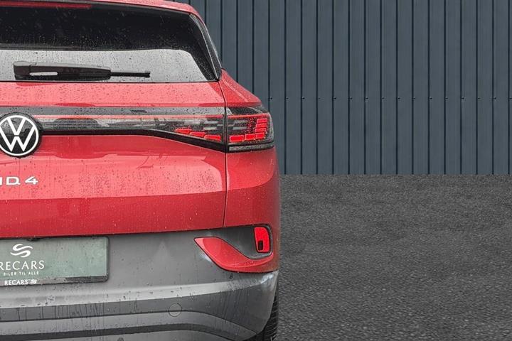 Rød VW ID.4 fra 2022