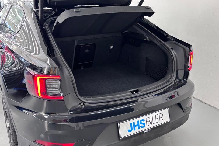 Sort Polestar 2 fra 2023