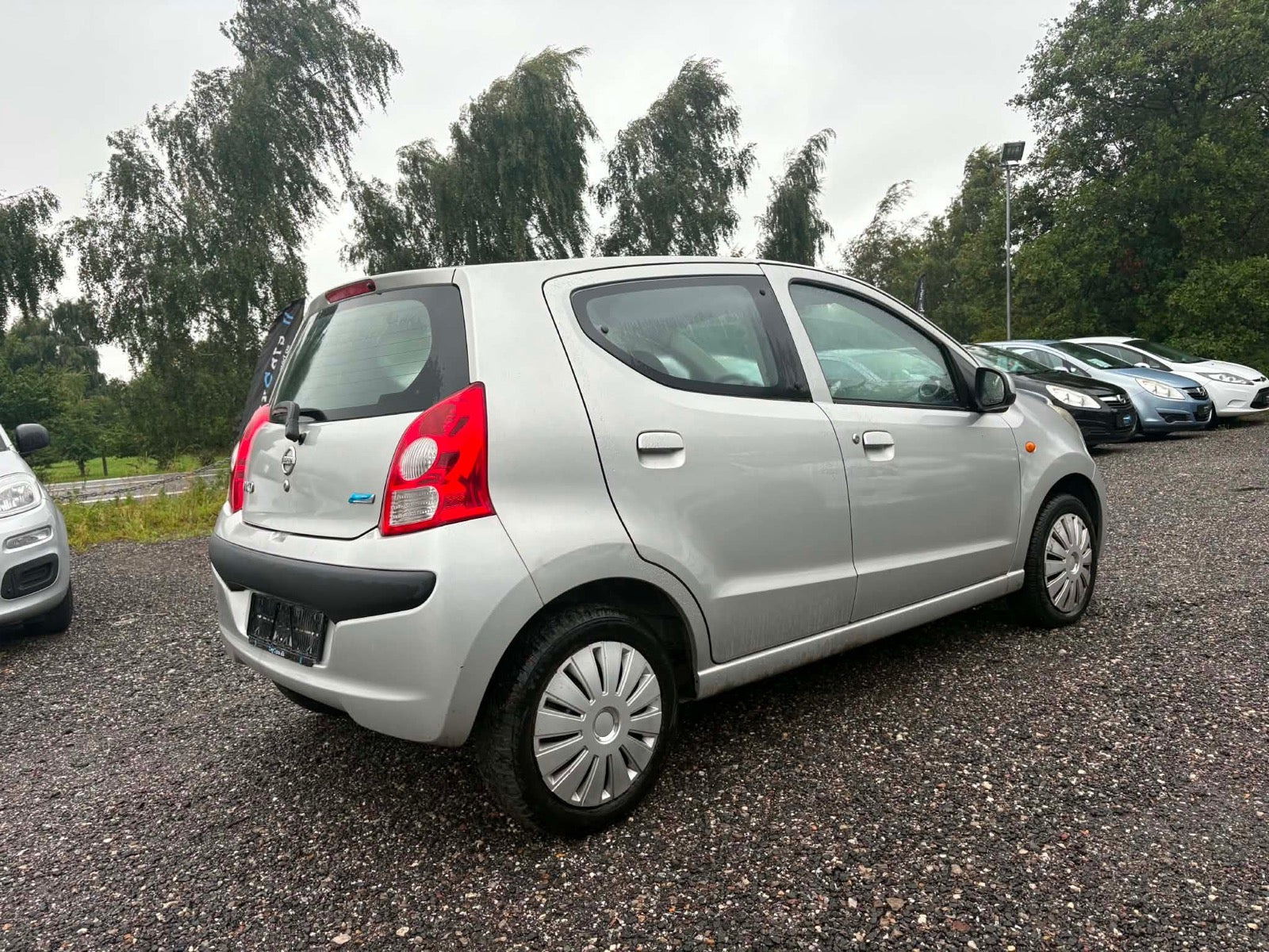 Sølv Nissan Pixo fra 2009