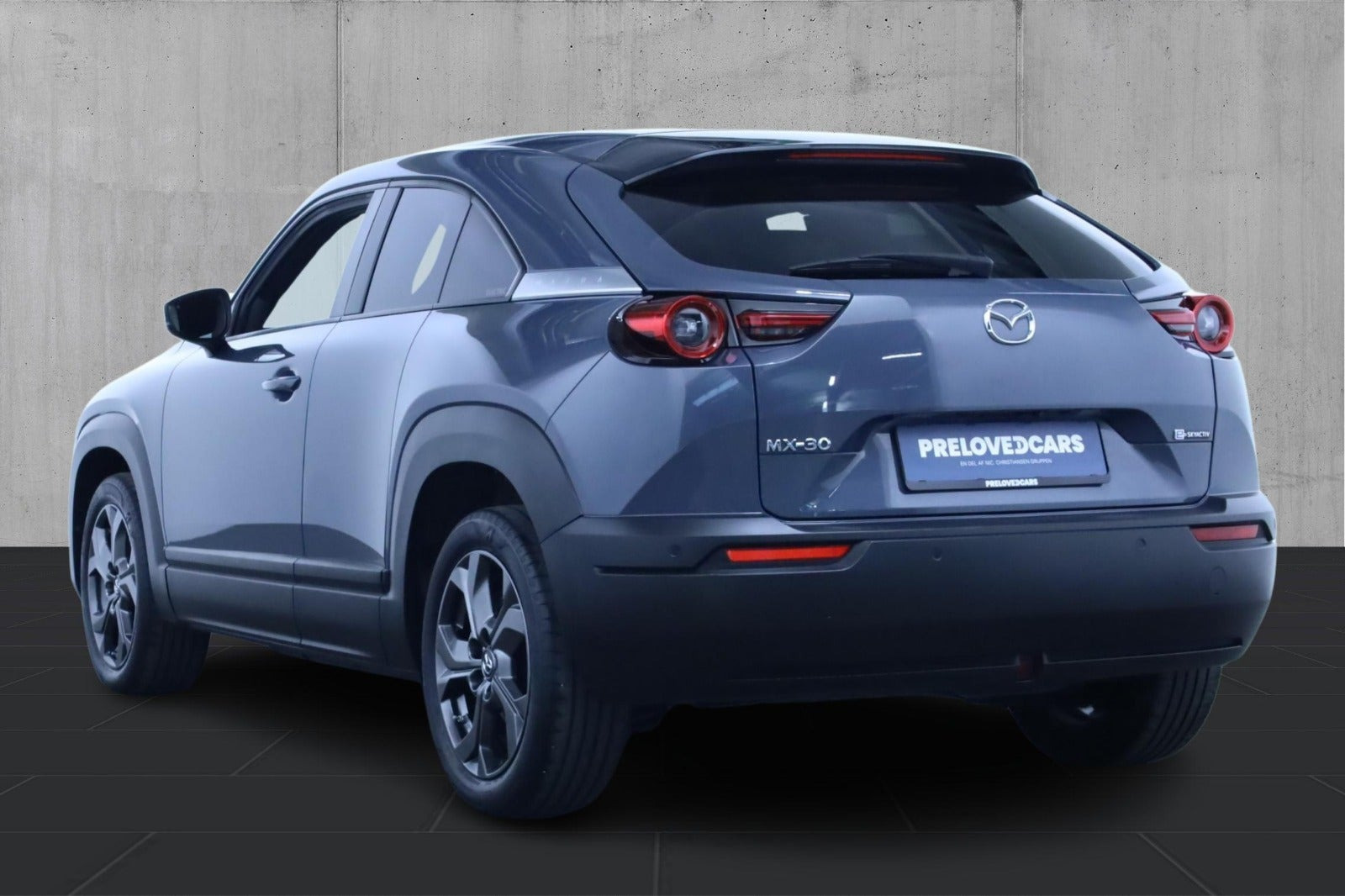 Blå Mazda MX-30 fra 2021