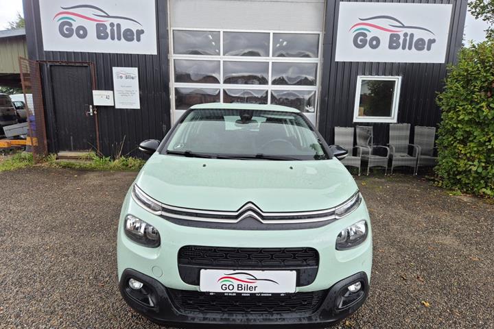 Grøn Citroën C3 fra 2017