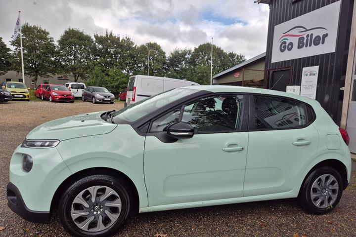 Grøn Citroën C3 fra 2017