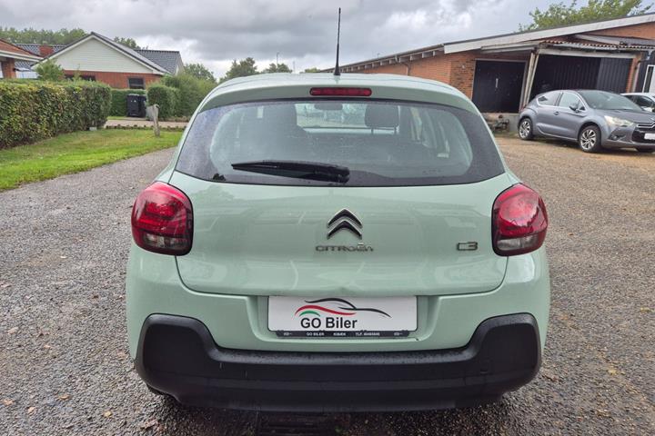 Grøn Citroën C3 fra 2017