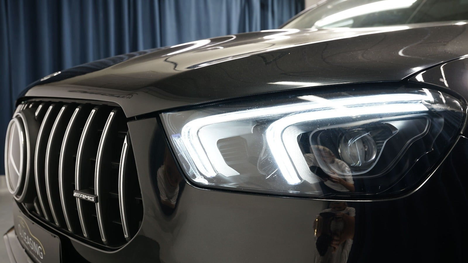 Sort Mercedes GLE53 fra 2020