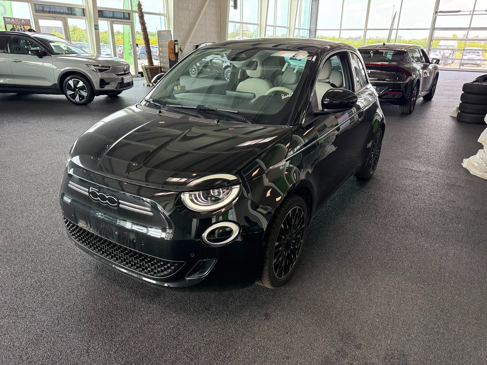 Sort Fiat 500e fra 2023