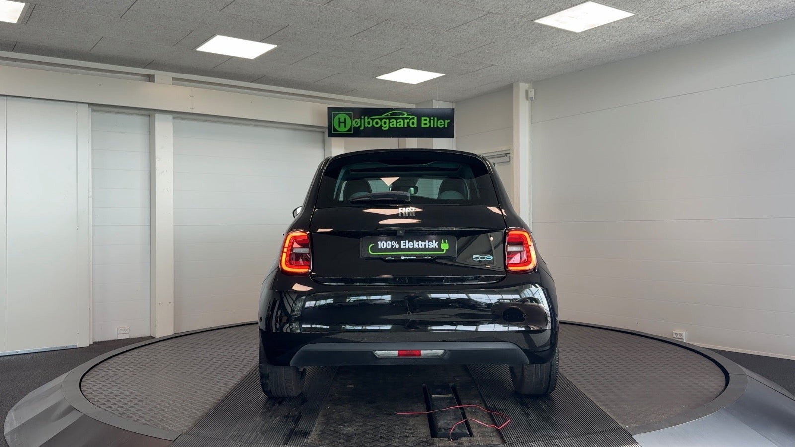 Sort Fiat 500e fra 2024