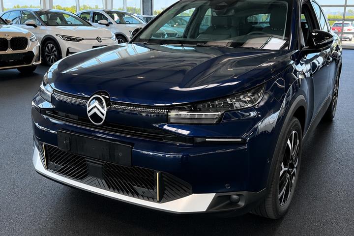 Blå Citroën ë-C4 fra 2025