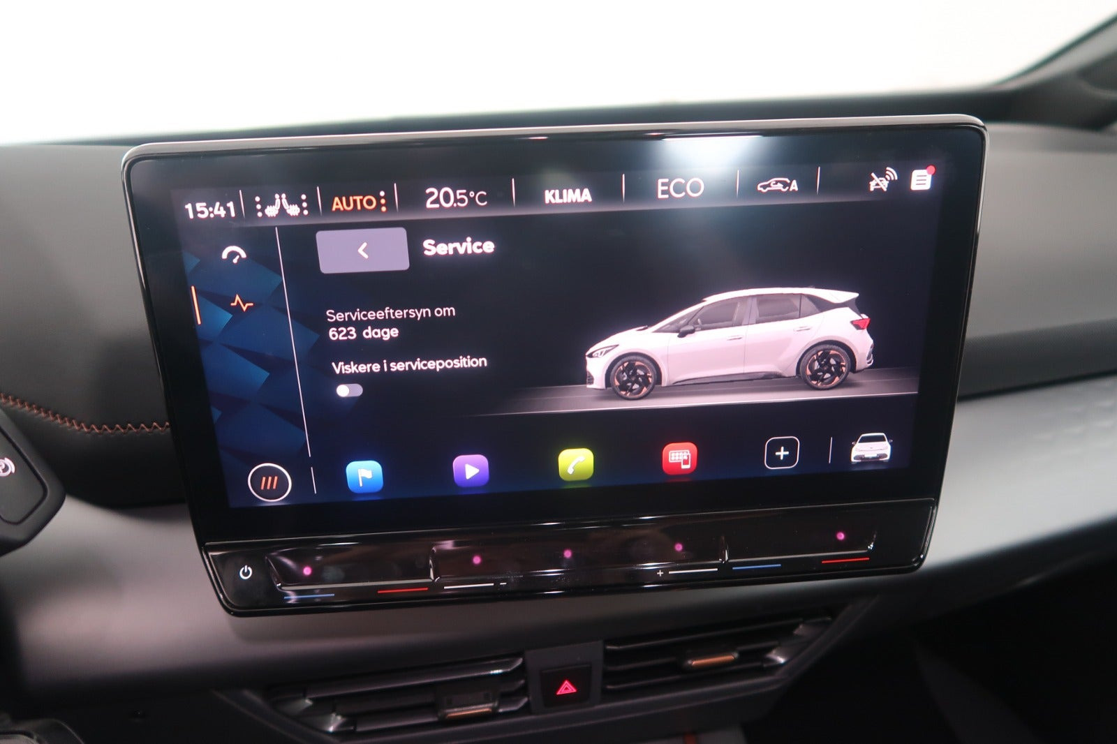 Grå Cupra Born fra 2024