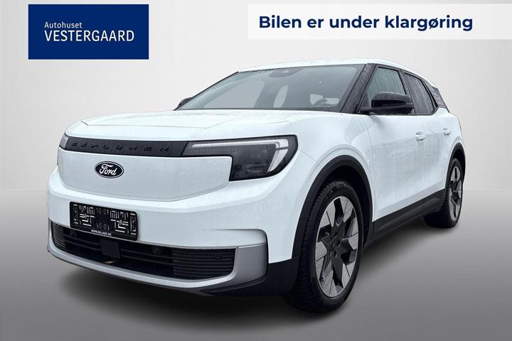 Hvid Ford Explorer fra 2025