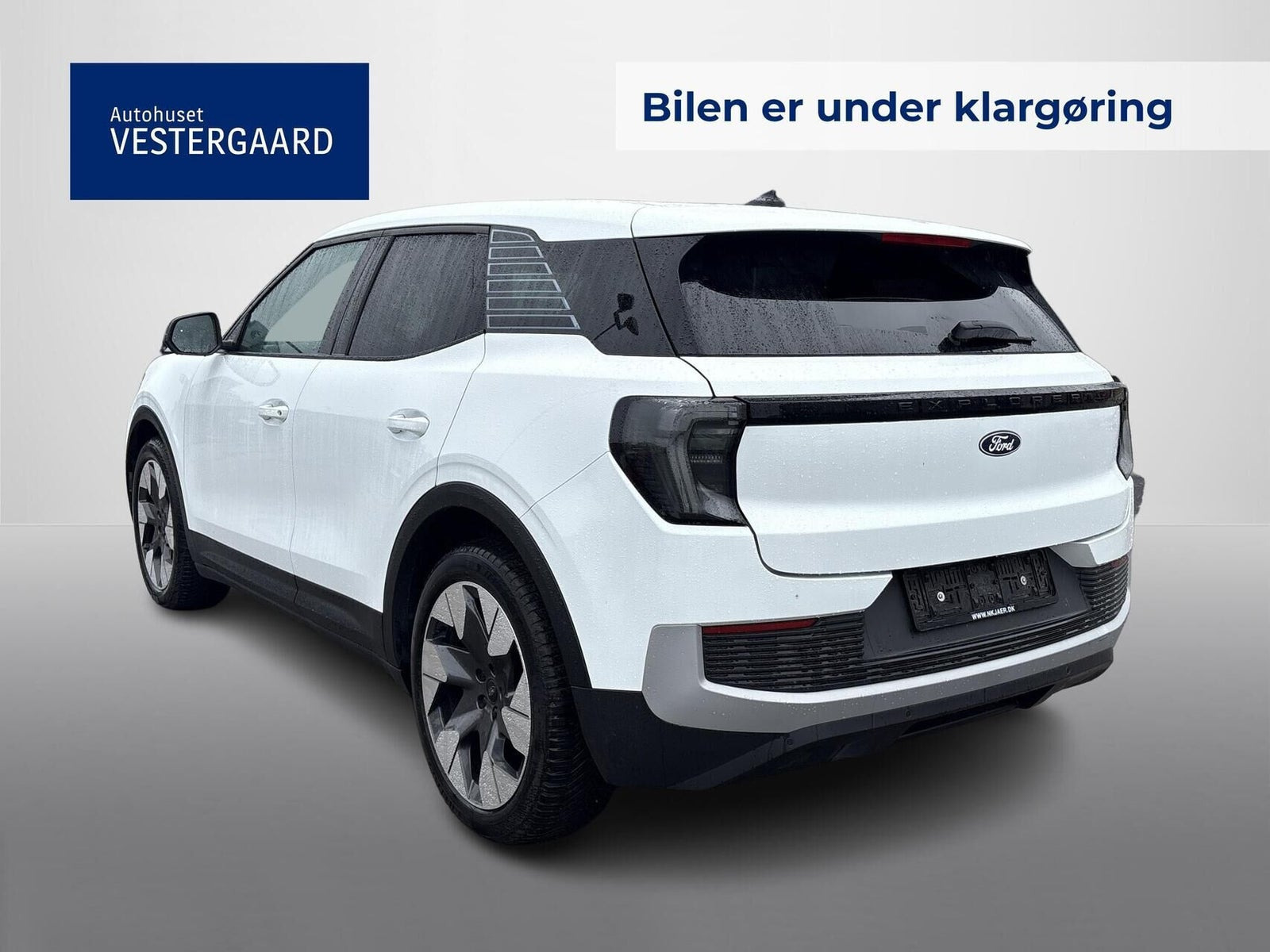 Hvid Ford Explorer fra 2025