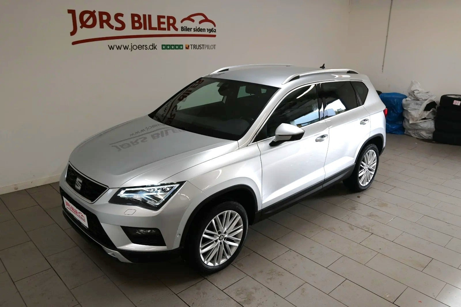 Sølv Seat Ateca fra 2018