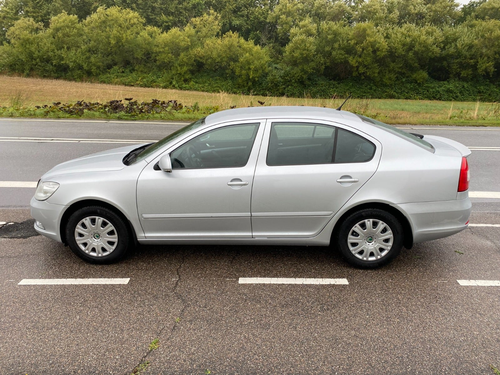 Sølv Skoda Octavia fra 2011