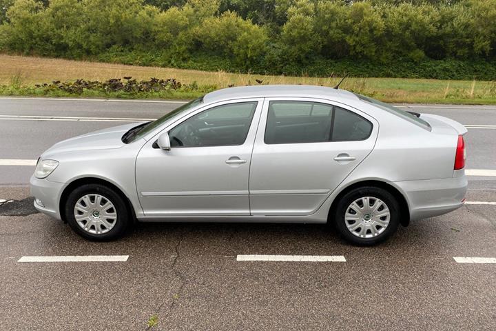 Sølv Skoda Octavia fra 2011