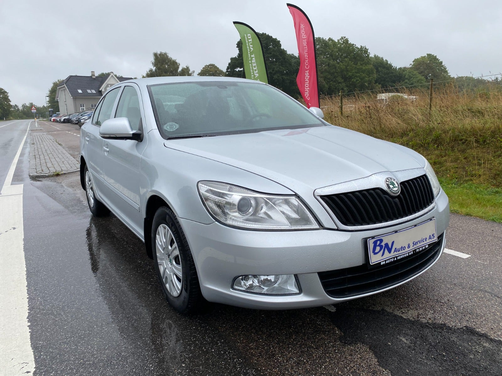 Sølv Skoda Octavia fra 2011