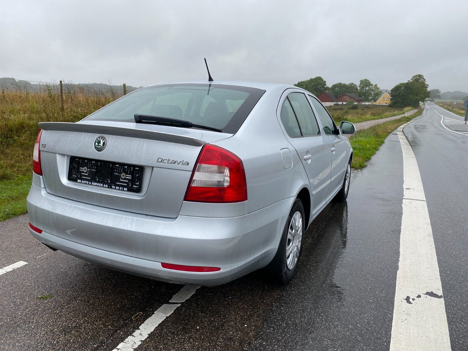 Sølv Skoda Octavia fra 2011