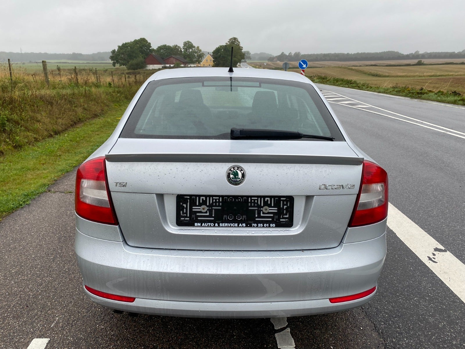 Sølv Skoda Octavia fra 2011
