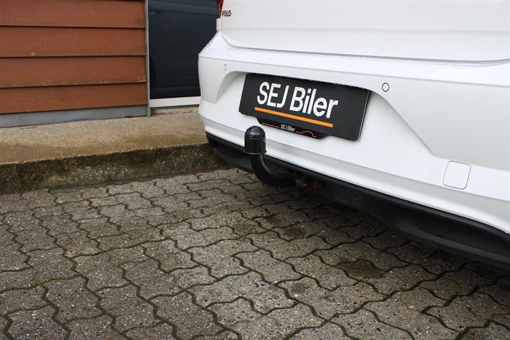 Hvid VW Polo fra 2019