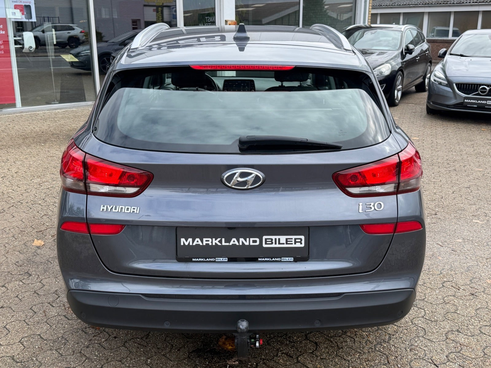 Grå Hyundai i30 fra 2020