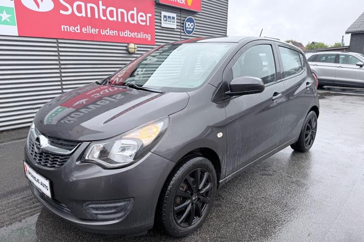 Grå Opel Karl fra 2016