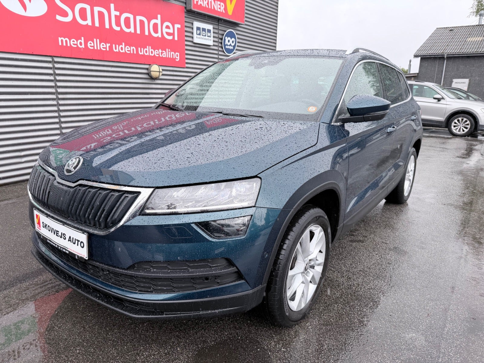 Grøn Skoda Karoq fra 2021