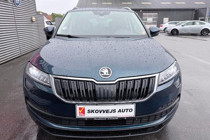 Grøn Skoda Karoq fra 2021