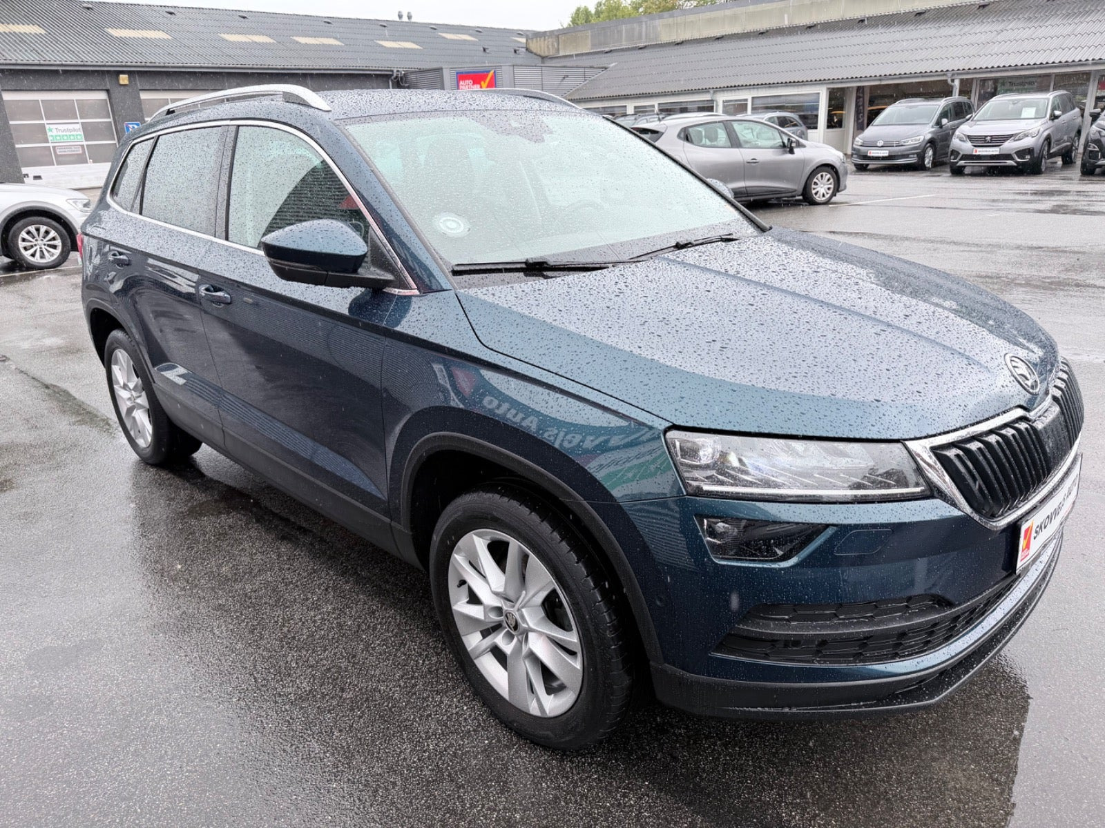 Grøn Skoda Karoq fra 2021