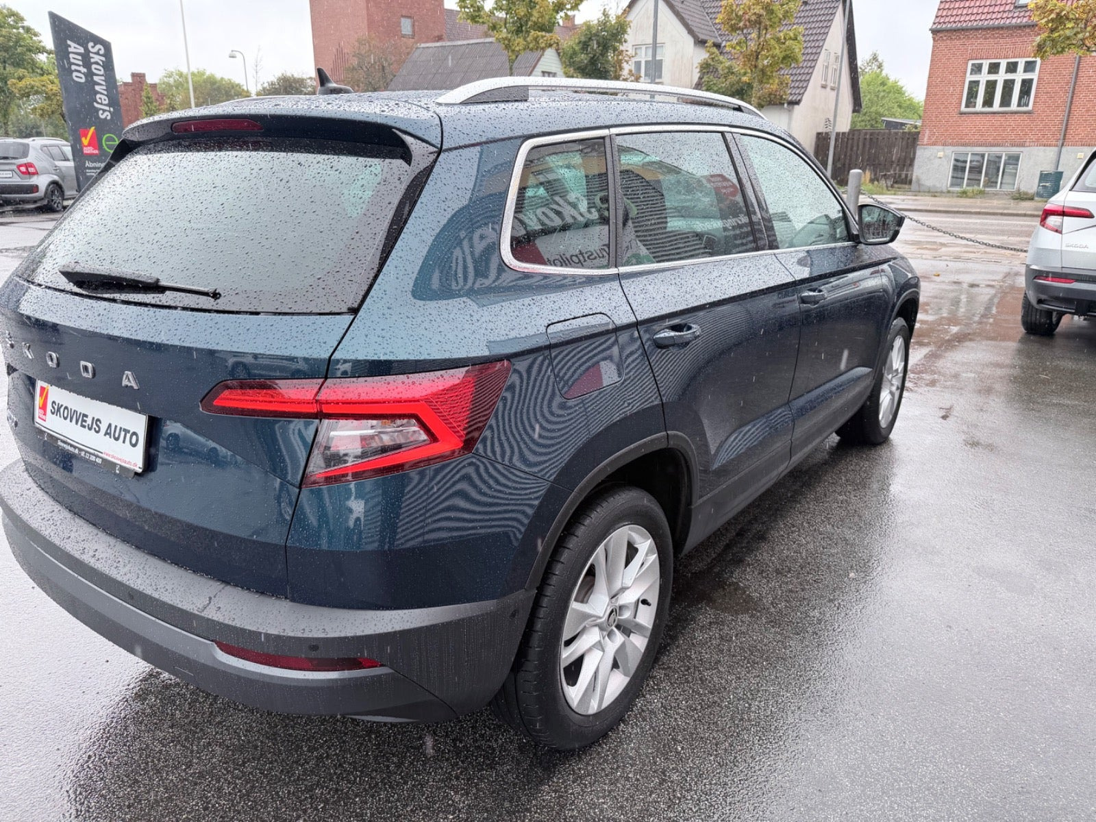 Grøn Skoda Karoq fra 2021