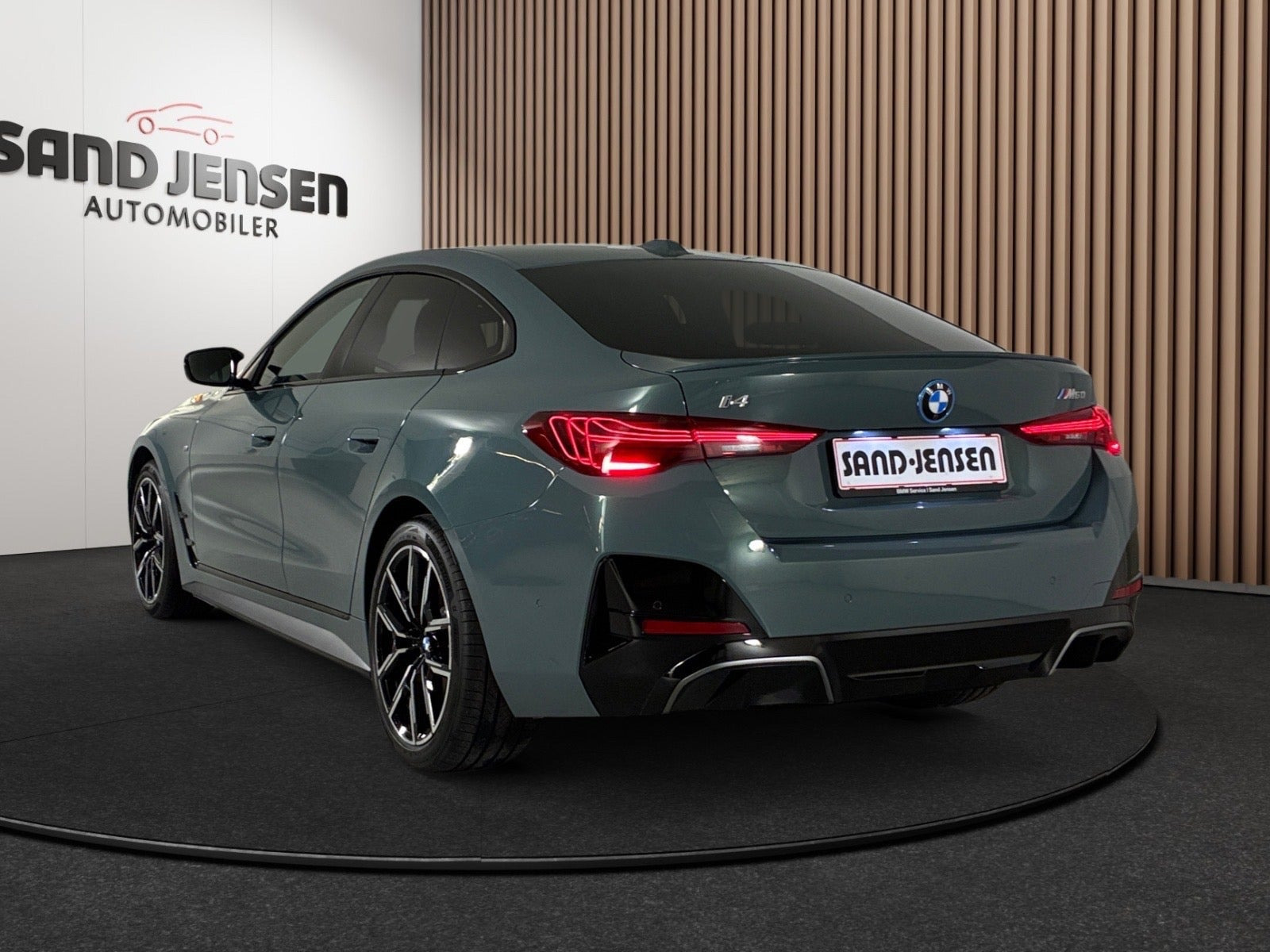 Grøn BMW i4 fra 2026