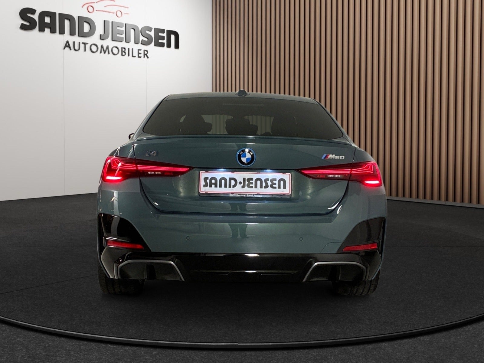 Grøn BMW i4 fra 2026